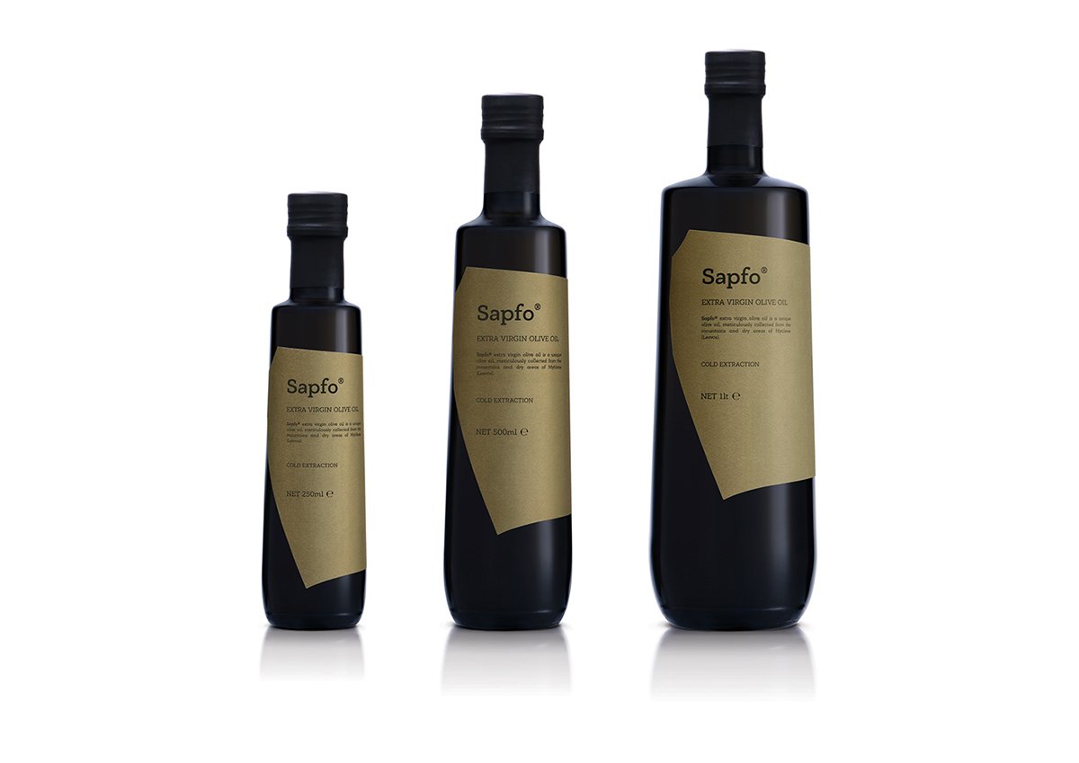 Sapfo®橄欖油（食品）品牌包裝設計欣賞，深圳包裝設計，深圳vi設計，深圳視覺形象設計，食品包裝設計，食品vi設計，食品視覺形象設計，左右格局