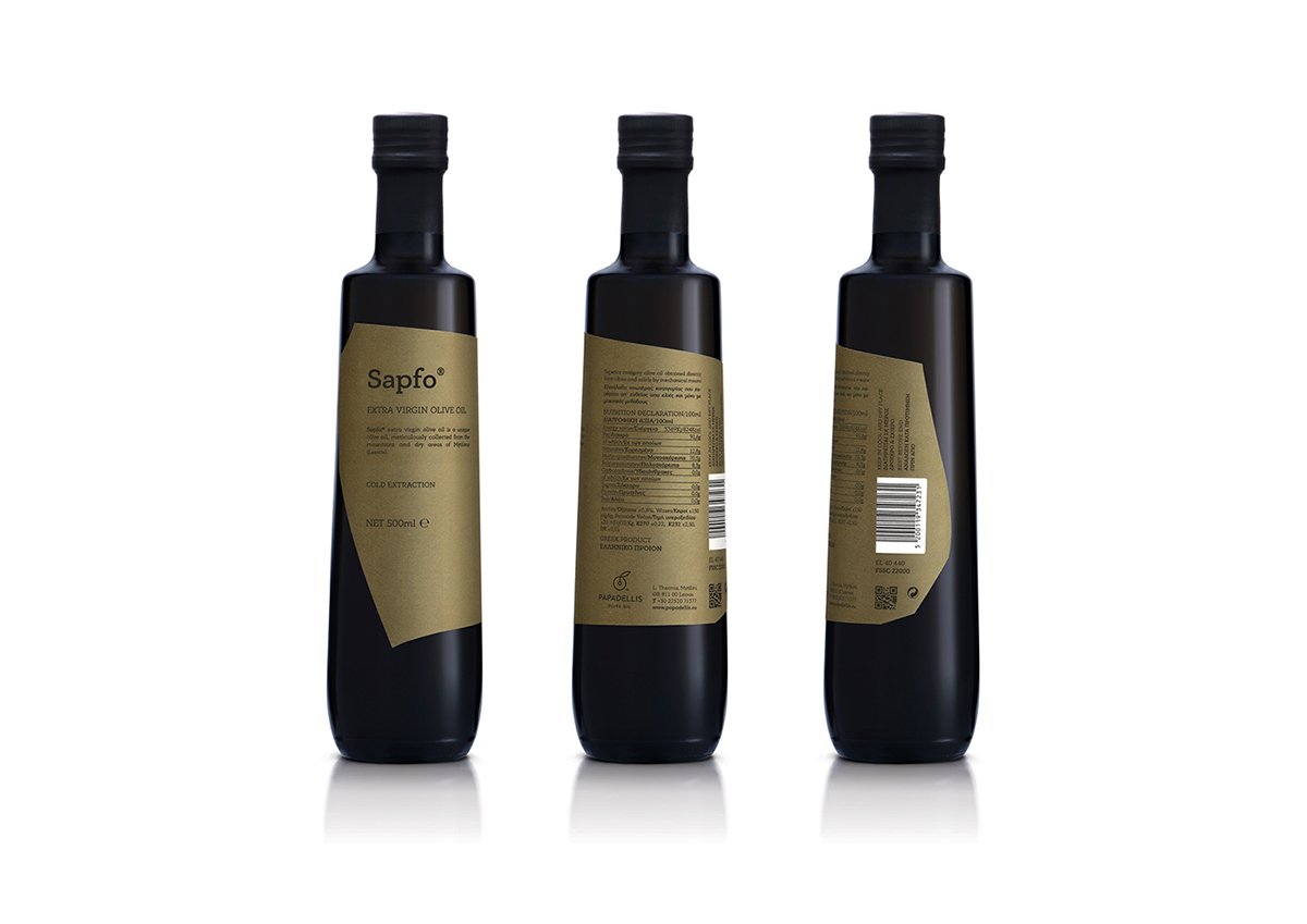 Sapfo®橄欖油（食品）品牌包裝設計欣賞，深圳包裝設計，深圳vi設計，深圳視覺形象設計，食品包裝設計，食品vi設計，食品視覺形象設計，左右格局