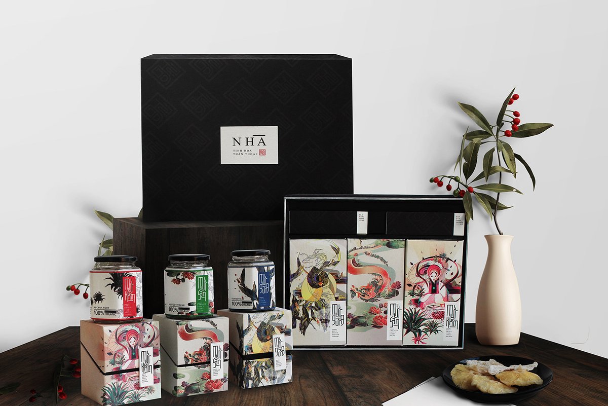 越南蜜餞食品 Nhà 品牌包裝vi設(shè)計(jì)，vi設(shè)計(jì)，視覺(jué)形象vi設(shè)計(jì)，食品vi設(shè)計(jì)，品牌包裝設(shè)計(jì)，蜜餞食品品牌vi設(shè)計(jì)，vi品牌策劃，深圳vi設(shè)計(jì)，左右格局