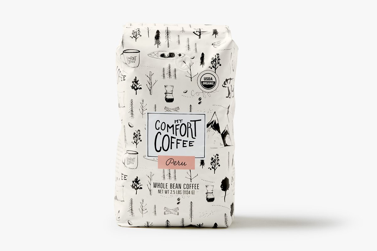 （餐飲）Comfort咖啡品牌vi設計——插圖包裝視覺設計，vi設計，餐飲vi設計，餐飲品牌vi設計，包裝視覺設計，品牌標識vi設計，品牌vi設計，品牌策劃，深圳vi設計，左右格局