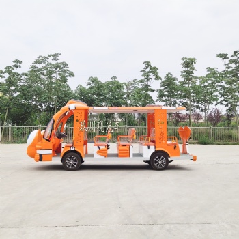 景區(qū)14座小丑魚(yú)觀光車