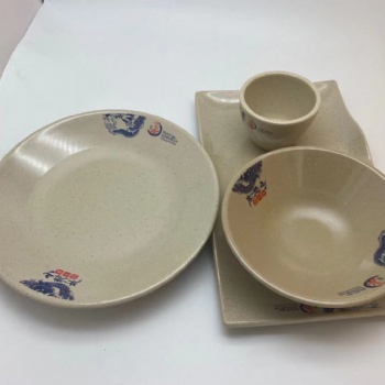上海壹粵密胺火鍋餐具套裝，小龍坎火鍋仿瓷餐具定做