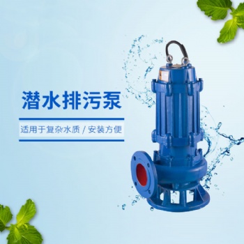 昊泵 排污泵用于建筑小區(qū)工程項目排污水