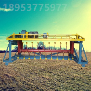 琪源 18.5kw 豬糞發(fā)酵翻拋機 軌道式翻堆設備 翻拋機設備廠家