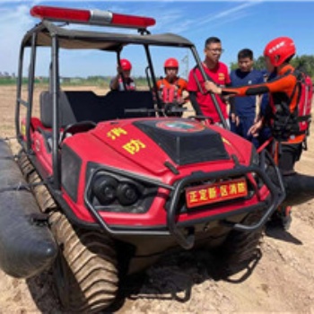 水陸兩棲全地形車(chē)防汛搶險(xiǎn)救災(zāi)不懼坎坷霸王龍水陸兩棲車(chē)