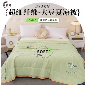 愛(ài)蘿兔竹纖維夏被愛(ài)蘿兔郵政郵儲(chǔ)供應(yīng)同款夏涼被