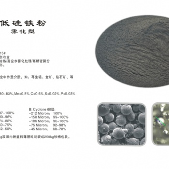 廢鋁浮懸重介質(zhì)15#低硅鐵粉